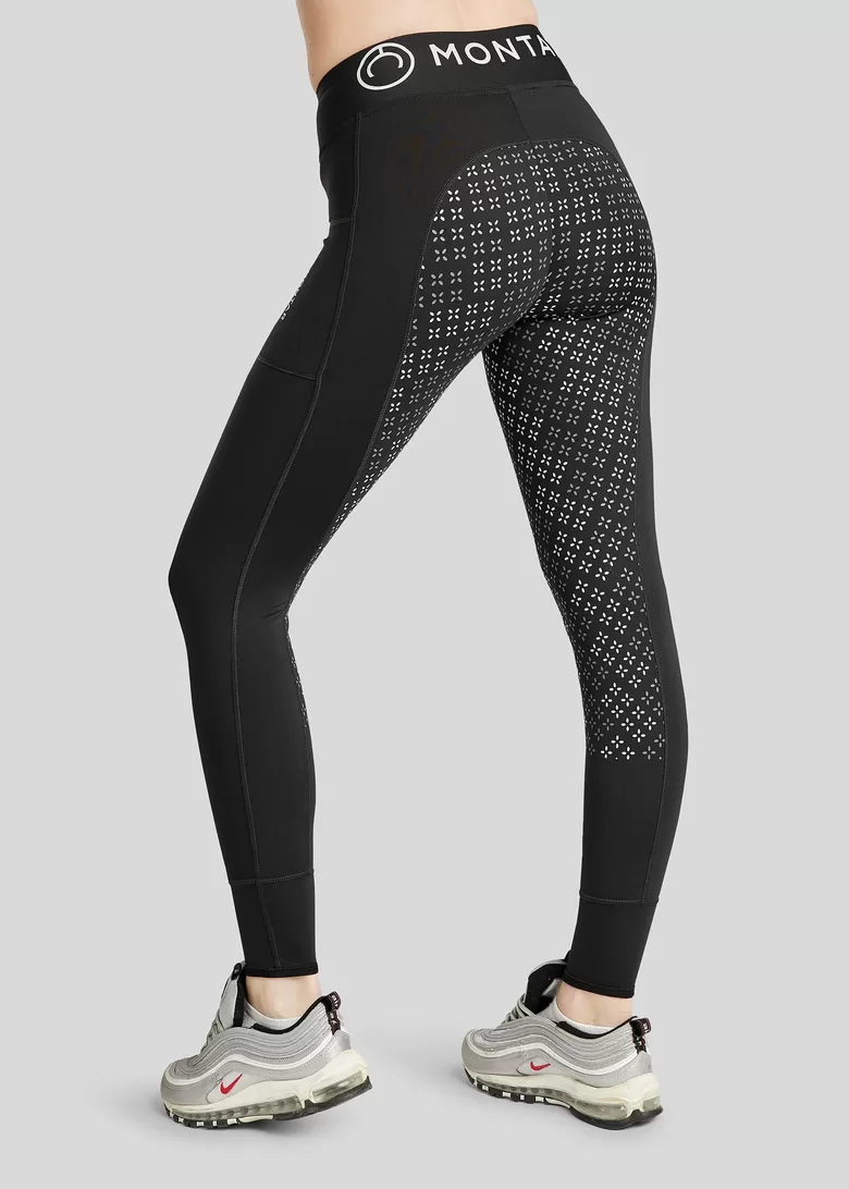 Selena lightweight tights - black 