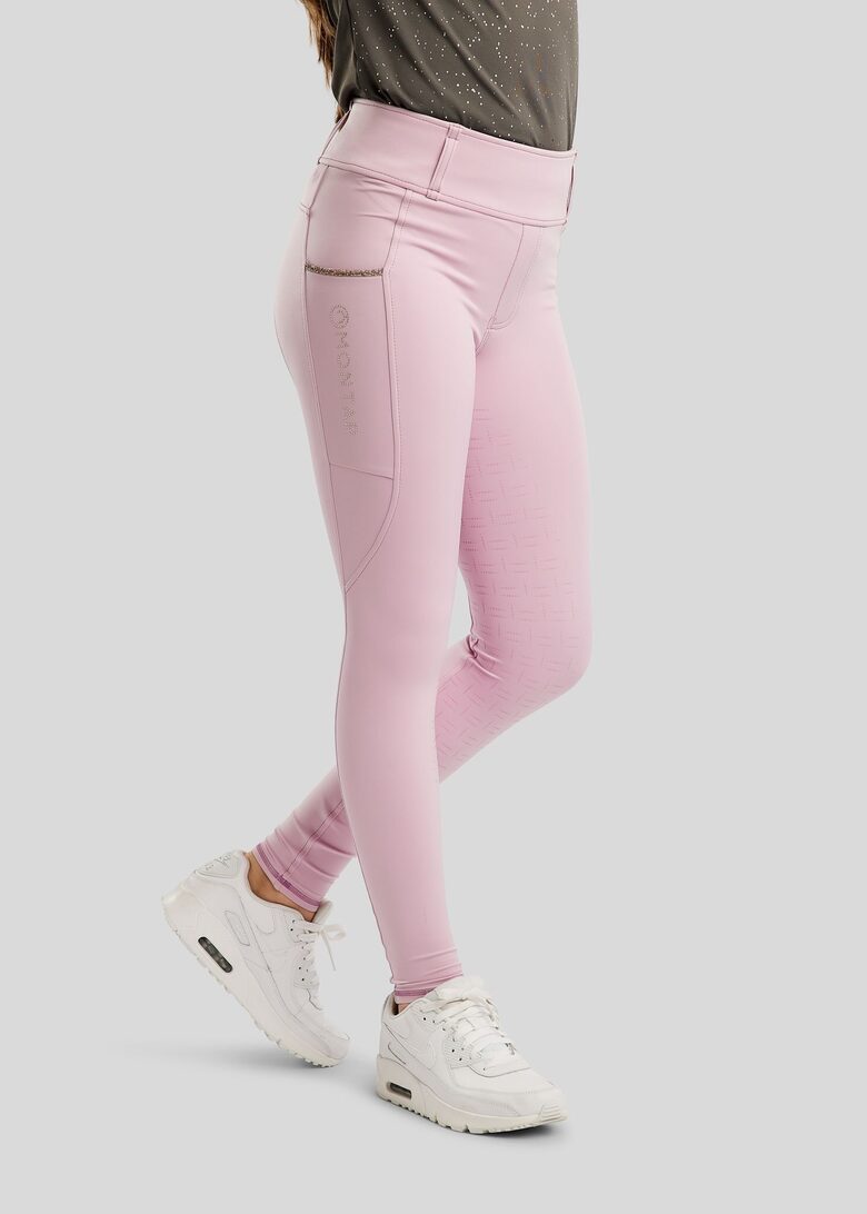 Junior MoLila Pull On with Champagne Crystals - Candy Pink