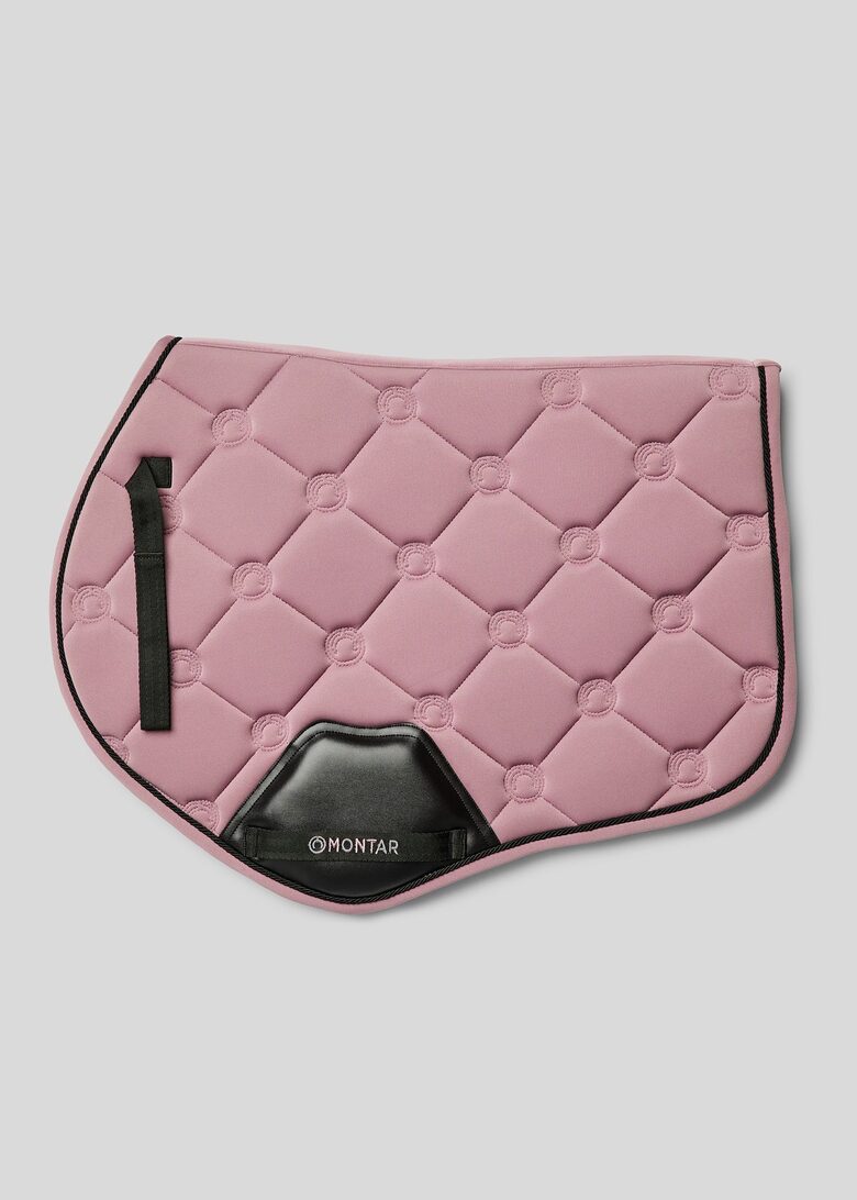 FLOW jumping saddlepad - dusty rose