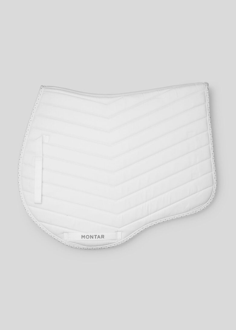 FAIR jumping saddlepad - White