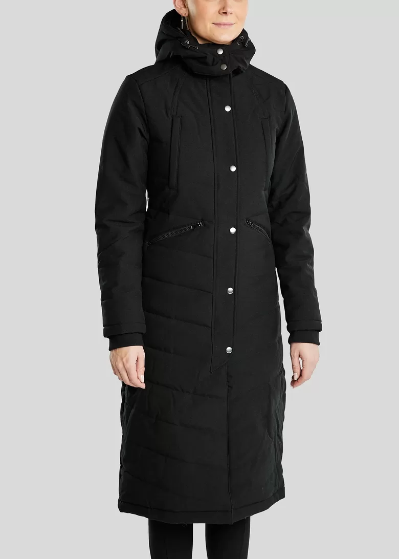 Dicte extralong jacket - black