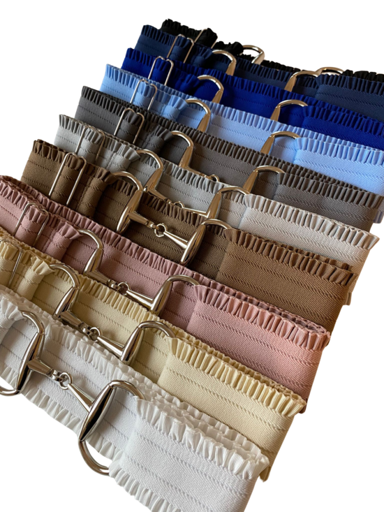 Ruffle belt - different colours