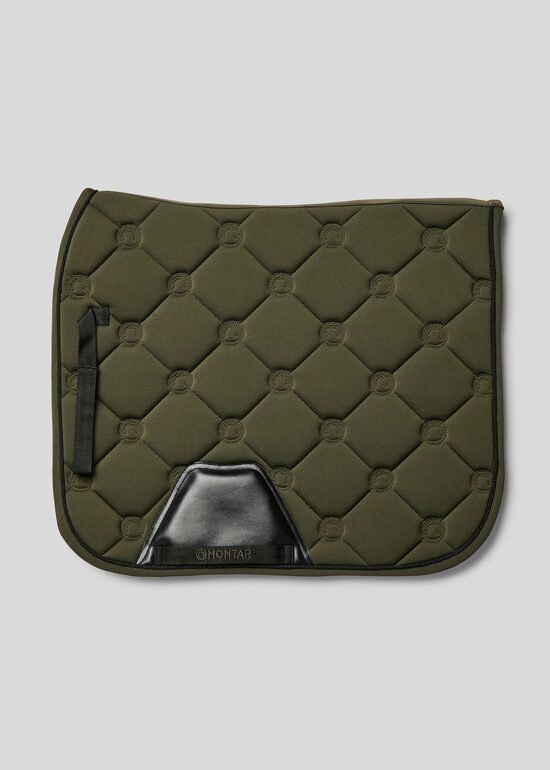 FLOW dressage saddlepad - olive 