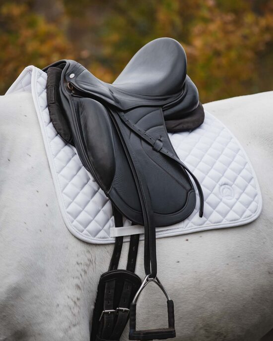 FAIR dressage saddlepad - white