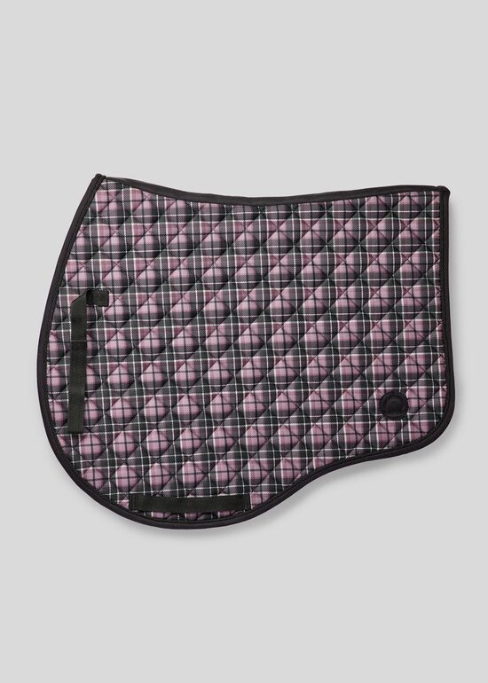 FAIR jumping saddlepad - black peony