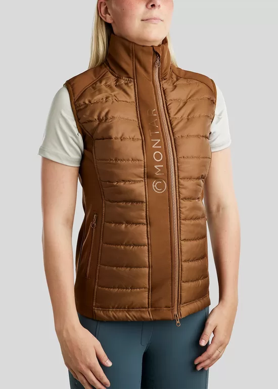 Emma bodywarmer - toffee