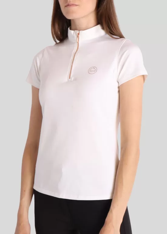 Everly Mon-Tech Polo - valge