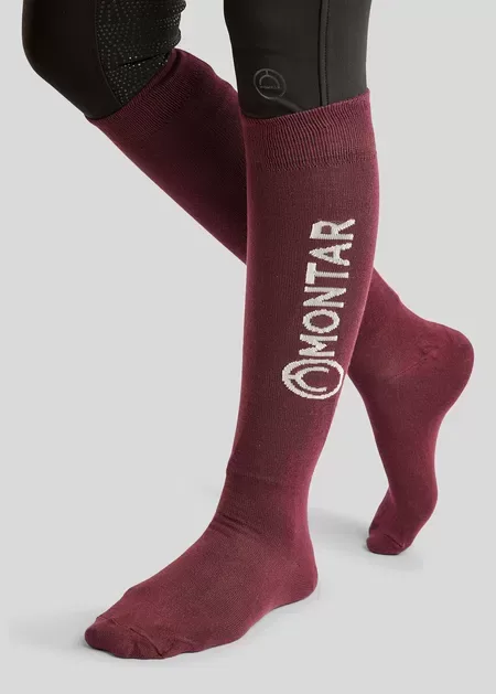 Bamboo socks - plum