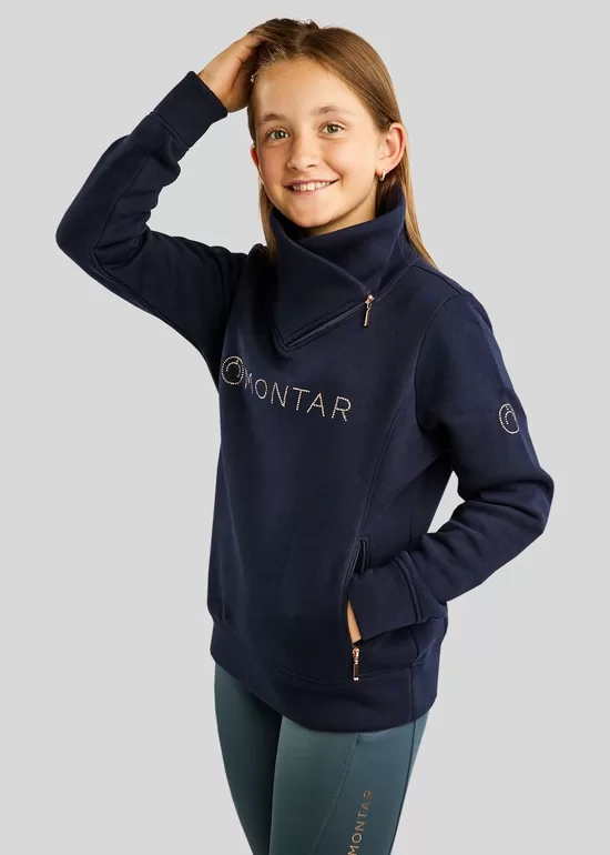 Junior Naja sweatshirt - navy